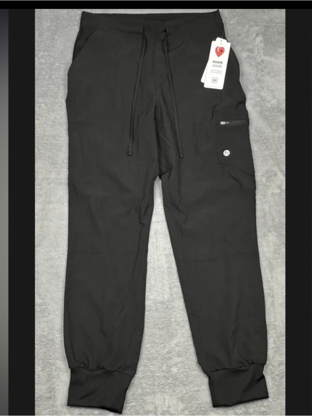 RBX Black Jogger Scrubs